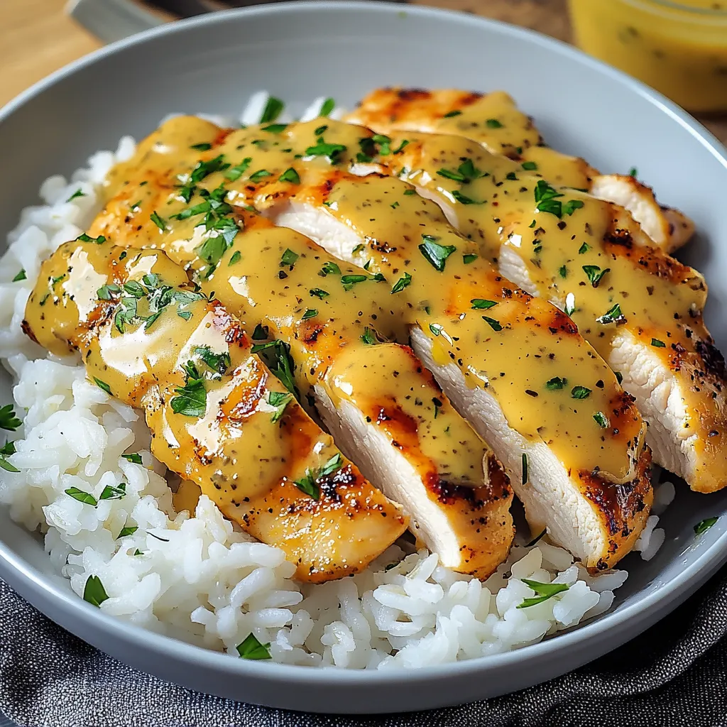 Ein Schafbraten mit Sauce auf einer Schüssel.