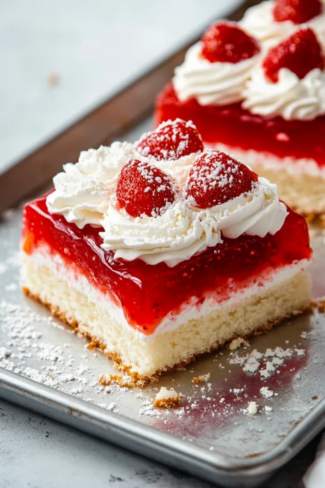 Eine Schokoladenganache mit Strawberries und Vanillecreme auf einem Teller.