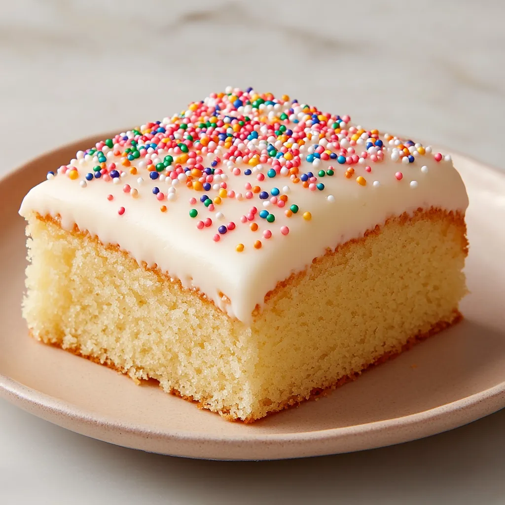 Ein weißer Kuchen mit einer Schicht aus Schokolade und Schokoladensirup auf einem Teller.