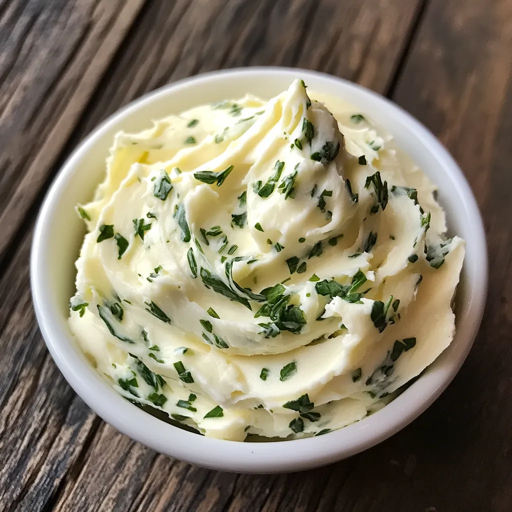 Ein weißer Käsekugel mit grünen Zutaten auf einem Tisch.