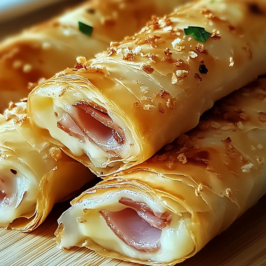 Ein Stück Käse- und Schinken-Tortilla auf einem Holzbrett.