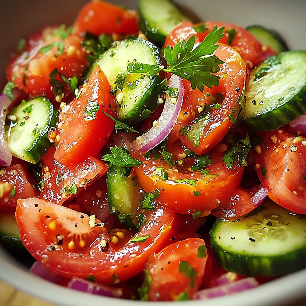Ein großer, weißer Becher mit einer Mischung aus Tomaten, Zucchini, Paprika und anderen Gemüse.