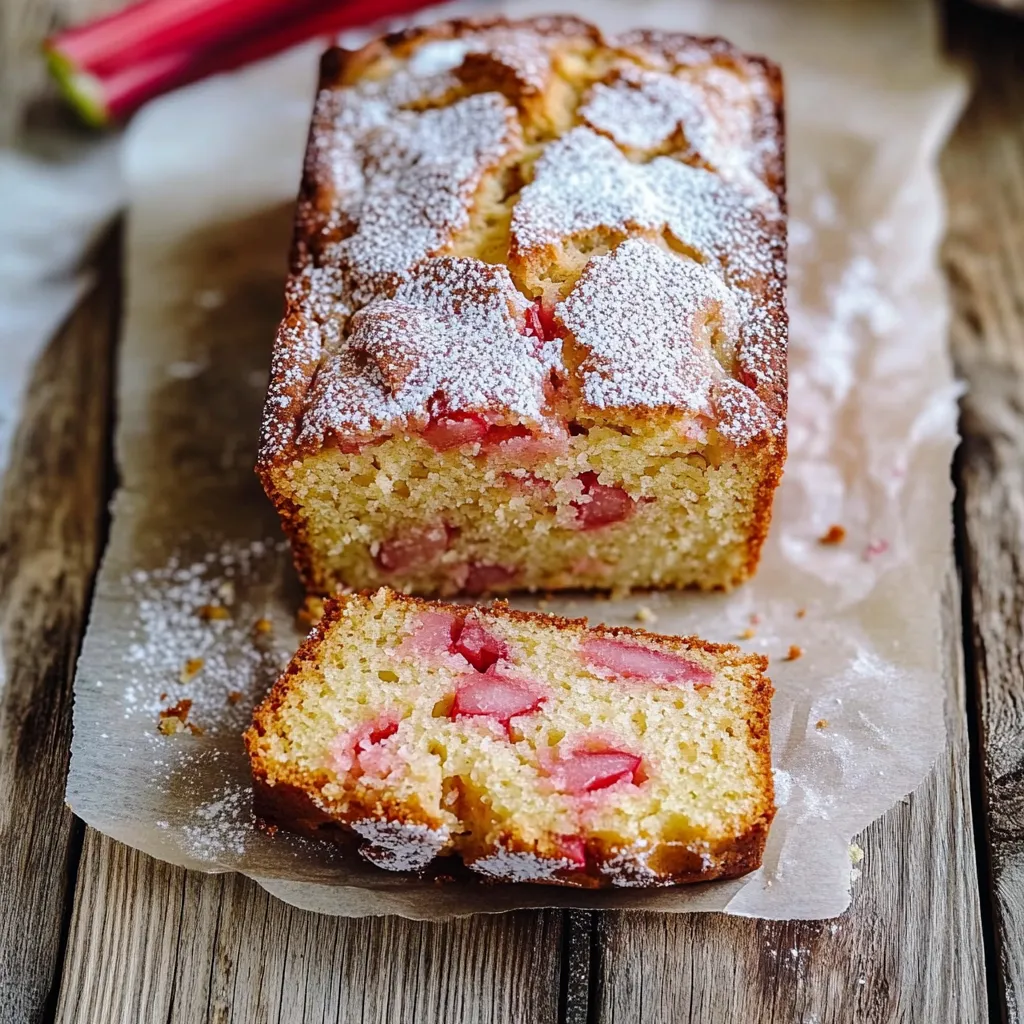 Ein Stück Kuchen mit Puder auf einer Tischplatte.