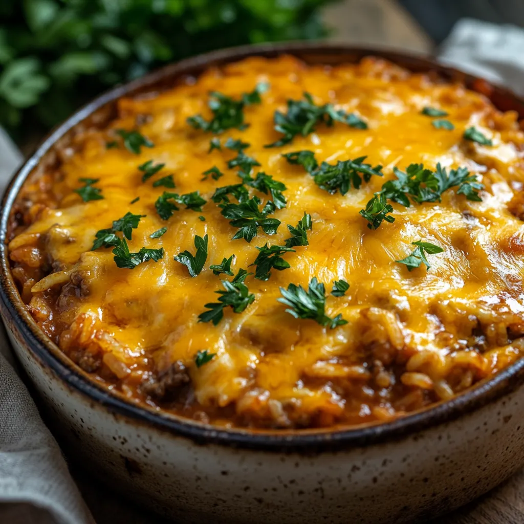 Ein Schüssel mit Käse und Zwiebeln.