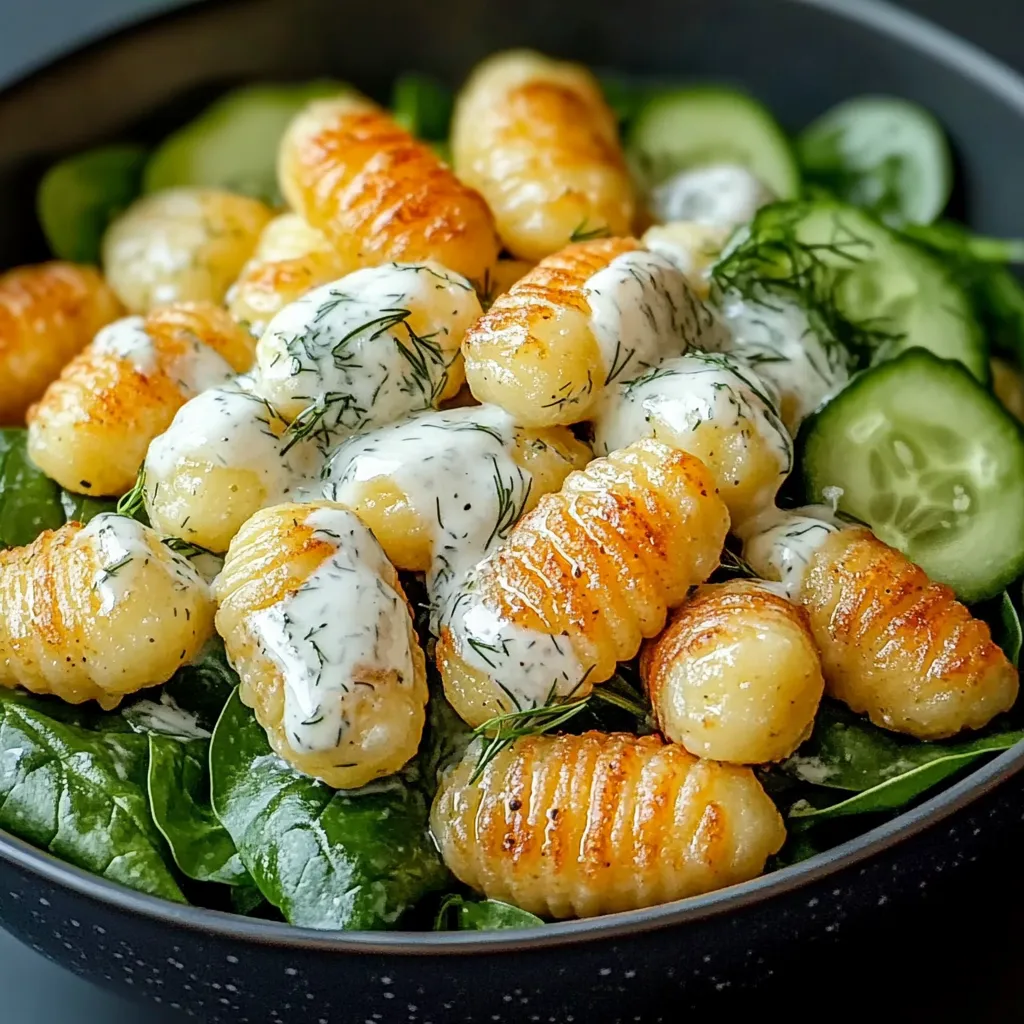 Ein schwarzes Bowl mit einer Mischung aus Pasta, Zwiebeln und Käse.