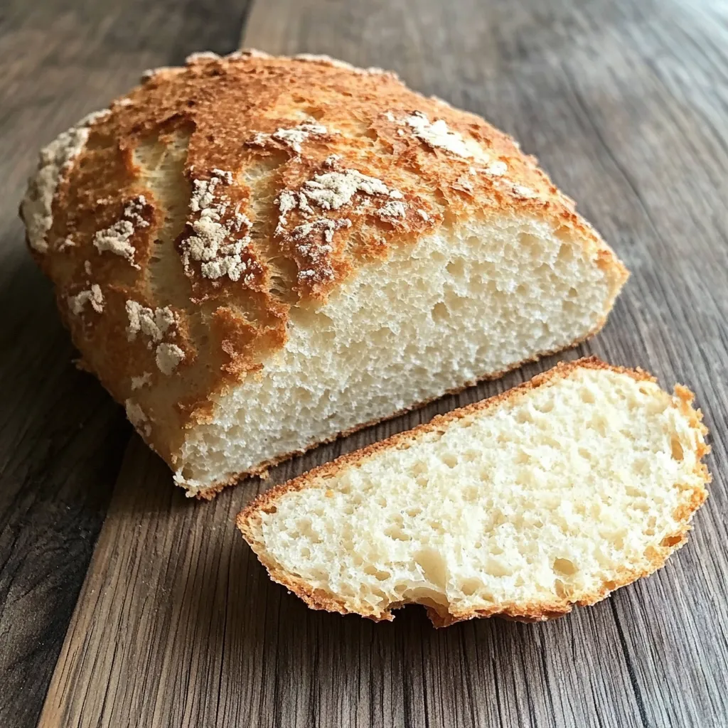 Ein Stück Brot auf einem Tisch.