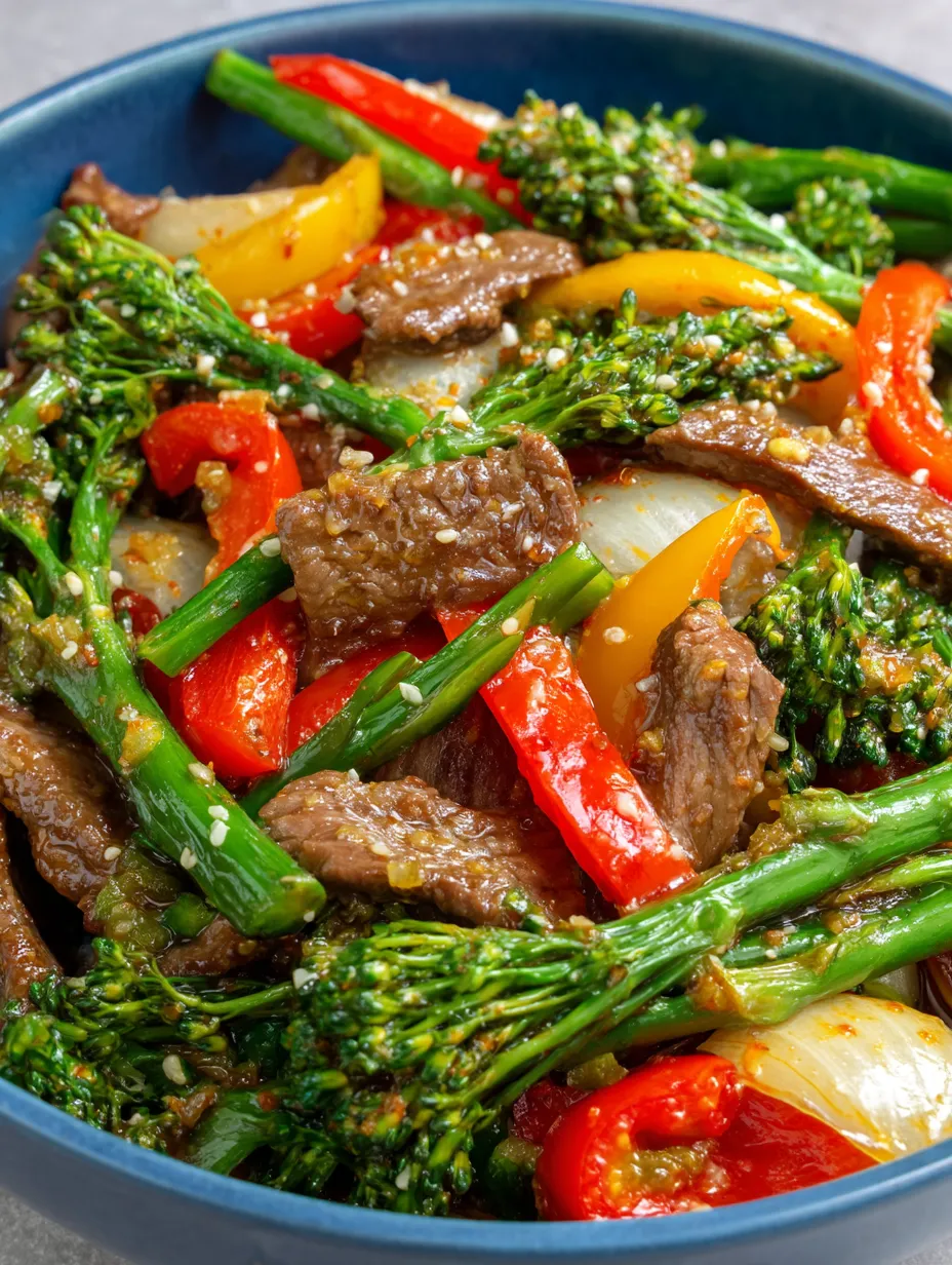 A bowl of meat and vegetables.