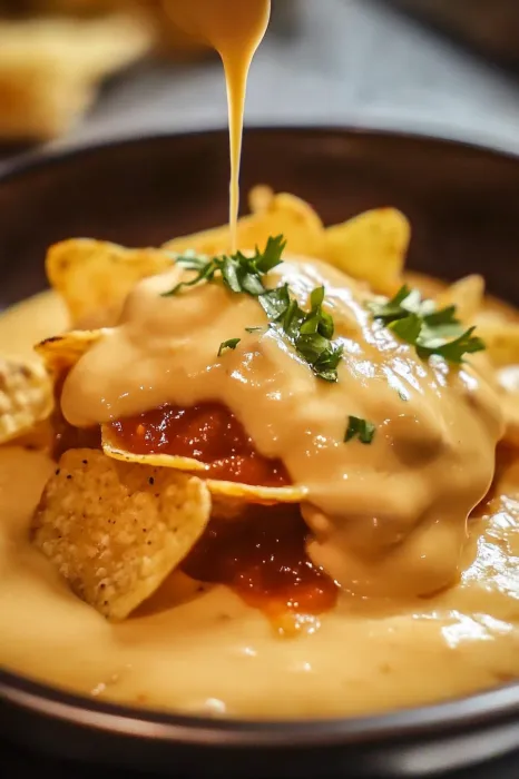 Ein Bild von einer Taco mit Tomaten-Sauce und Käse.