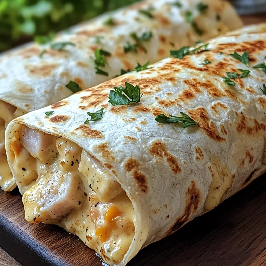 Ein Taco mit Käse und Kartoffeln auf einem Tisch.