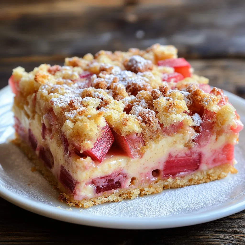 Ein Stück Kuchen mit Puder, Früchten und Schokolade auf einem weißen Teller.
