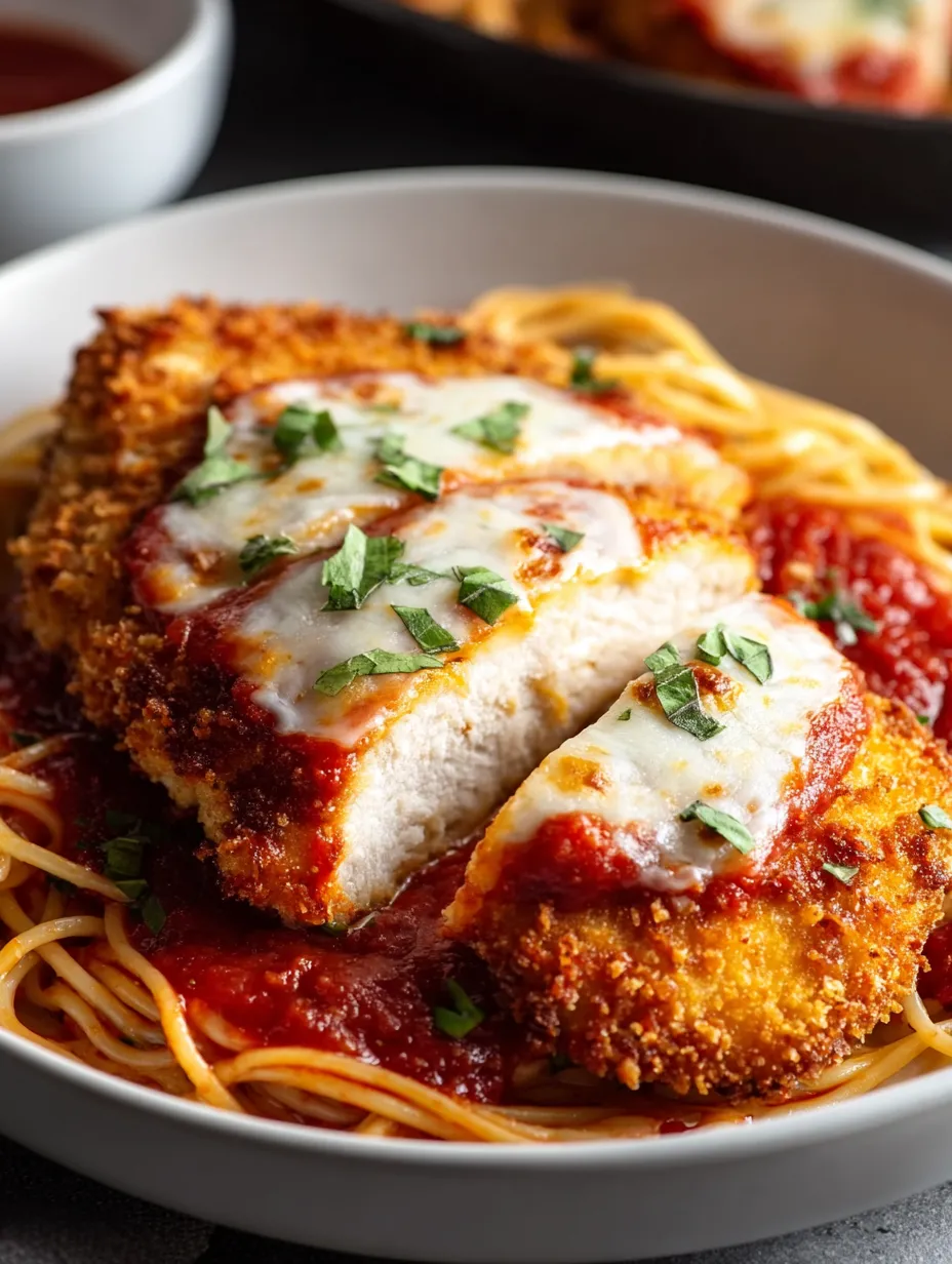 Ein weißer Teller mit Spaghetti und Zwiebeln.