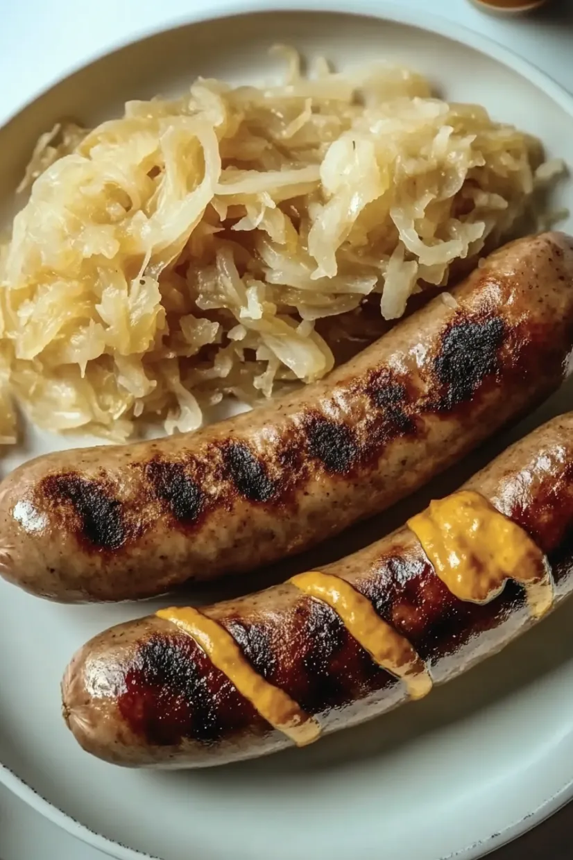 Zwei gebratenes Schweinchen mit Sauce auf einem weißen Teller.