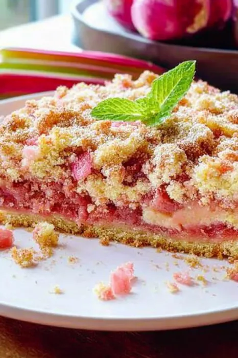 Ein Stück Kuchen mit einer Löffel Tüte auf dem Teller.
