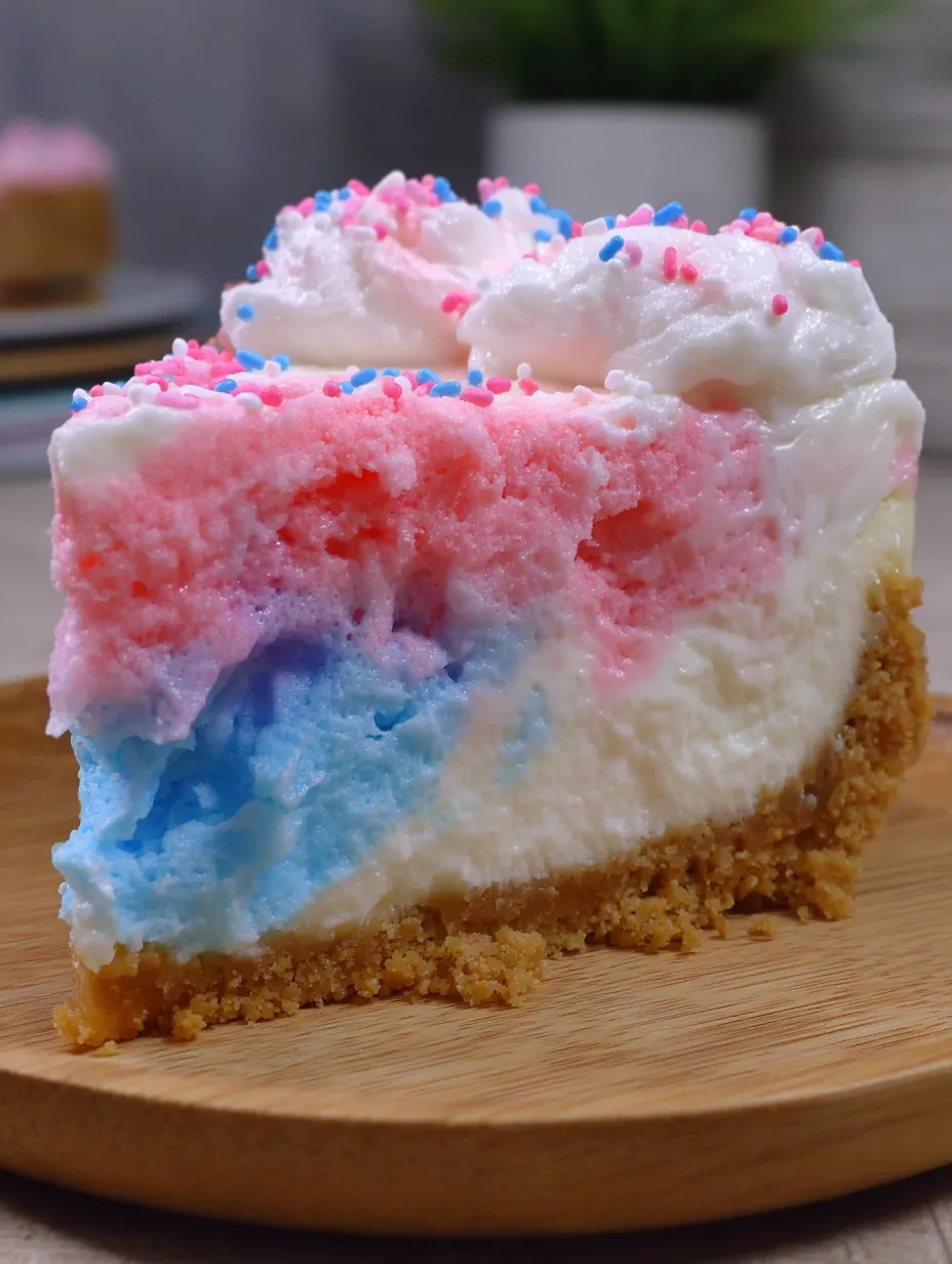Ein St&uuml;ck K&auml;se mit verschiedenen Farben wie Blau, Pink, Purple und Orange auf einem Holzbrett.