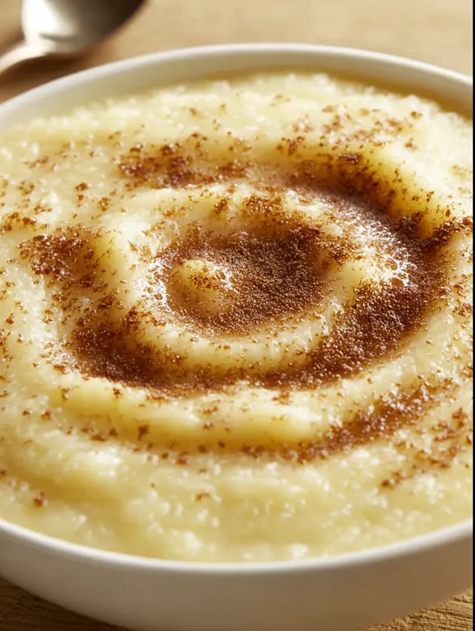 Eine Schüssel mit gegrünten Zucker und Reis.
