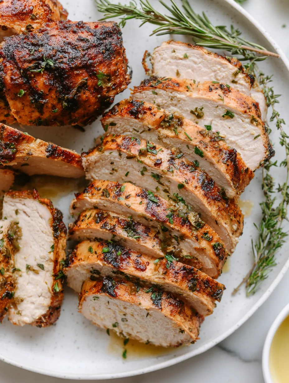 Eine Platte mit verschiedenen gegrillten Fleischstücken, darunter Steak, Chicken und Ribs.