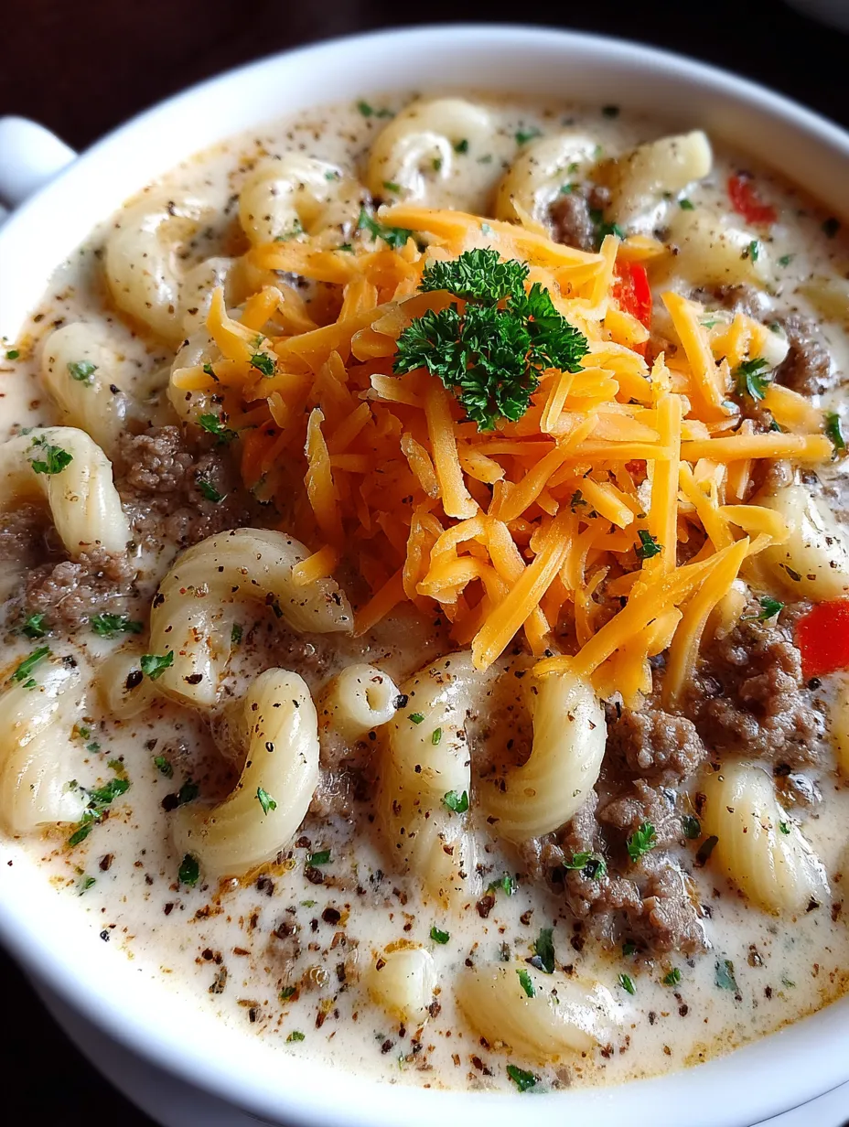 Ein Bild von einer Schüssel mit macaroni, cheese und frischem Käse.