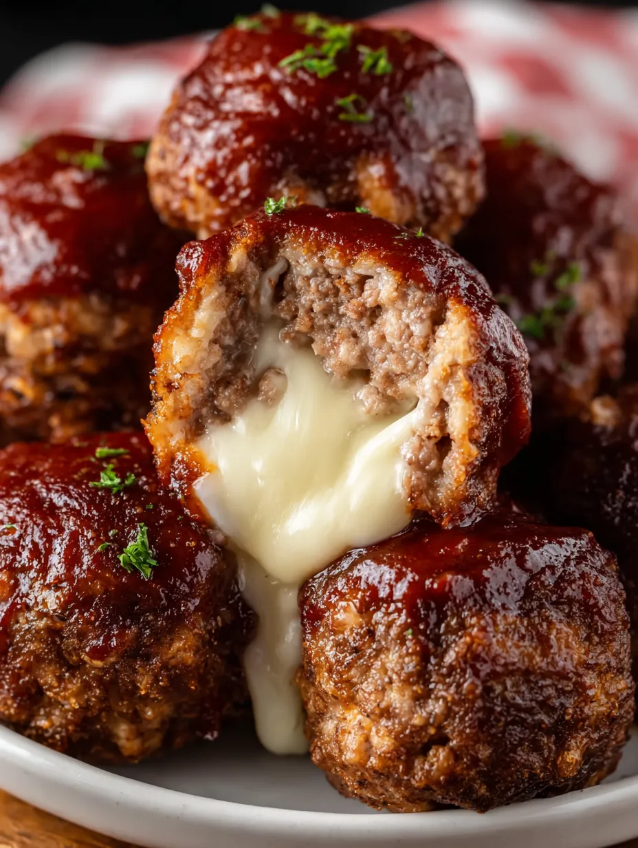 Eine Platte mit Koteletts, die mit Mayonnaise und Sauce garniert sind.