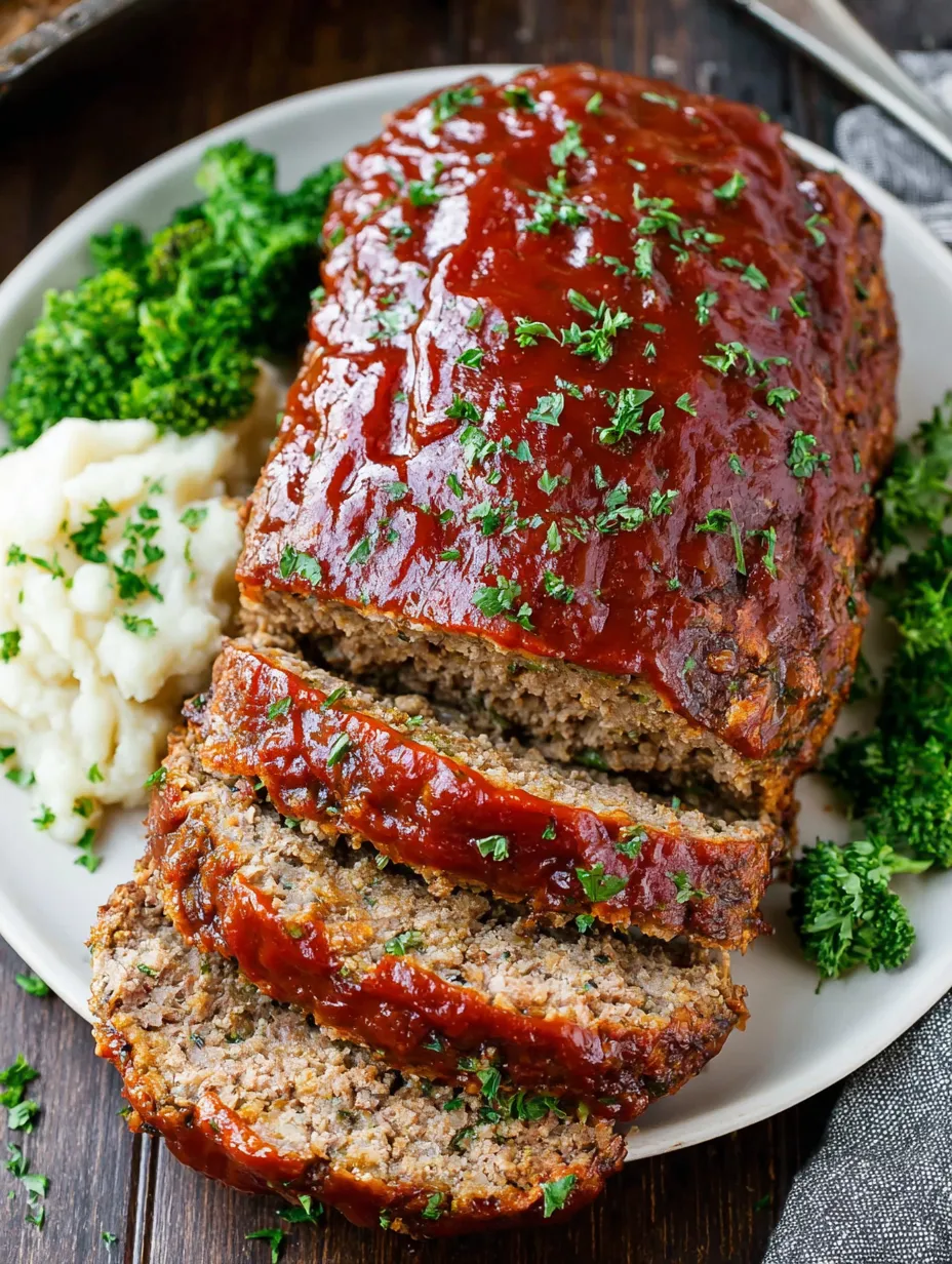 Eine Platte mit zwei Portionen von Barbecue-Sandwiches, die mit Sauce und Kräutern garniert sind.
