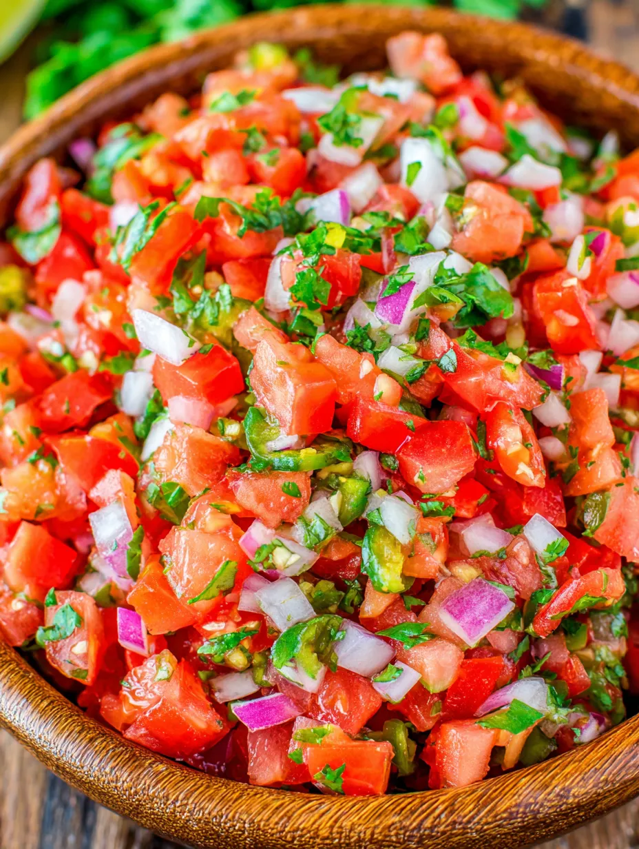 Ein großer, frischer Salat aus Tomaten, Onions und Paprika.
