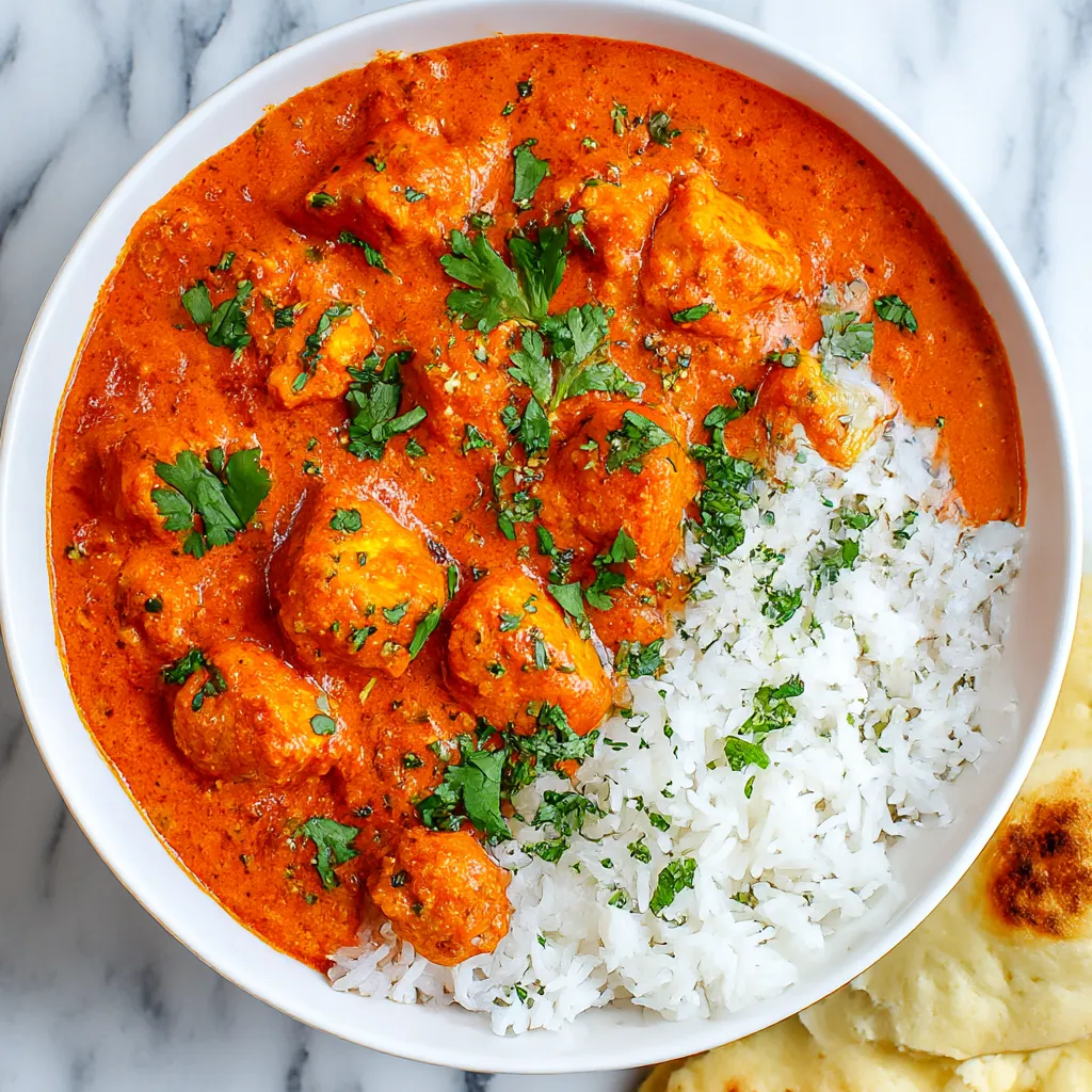 Ein weißer Teller mit einer Mischung aus Rice und Curry.