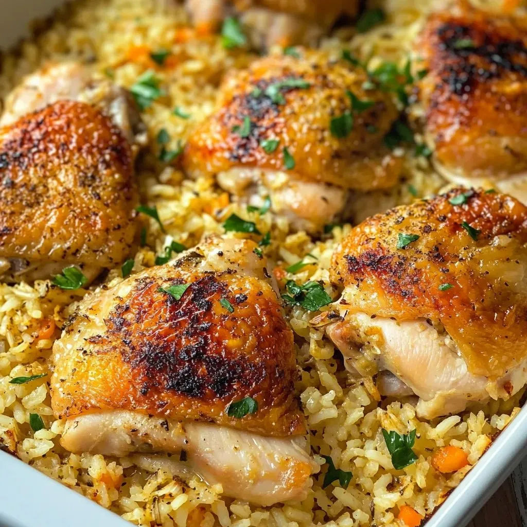 Ein Schalen mit Rice und Chicken.