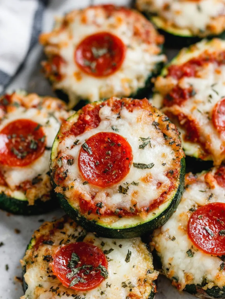 Eine Gruppe von Zucchini-Kichererbsen-