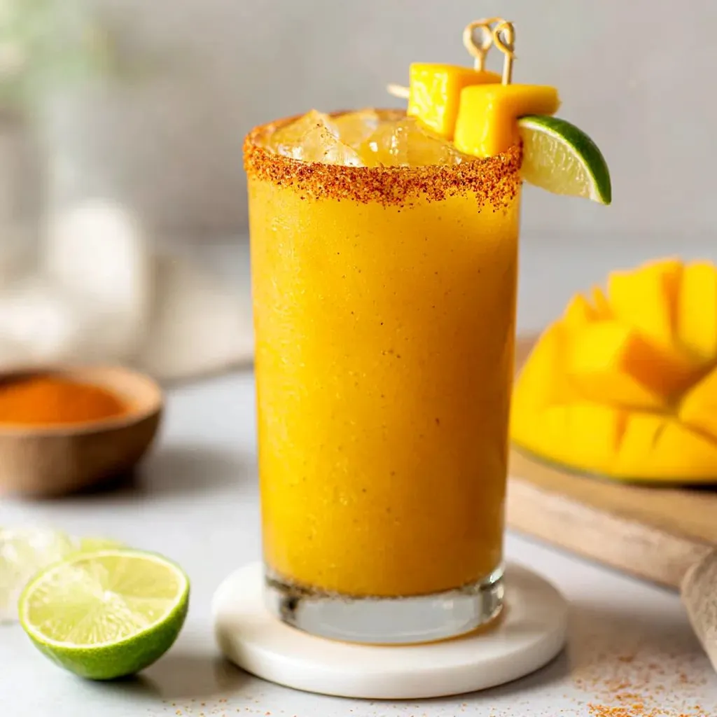 Ein Glas mit einer Mischung aus Orange- und Pineapple-Saft, garniert mit einer Zitrone und einer Lime.