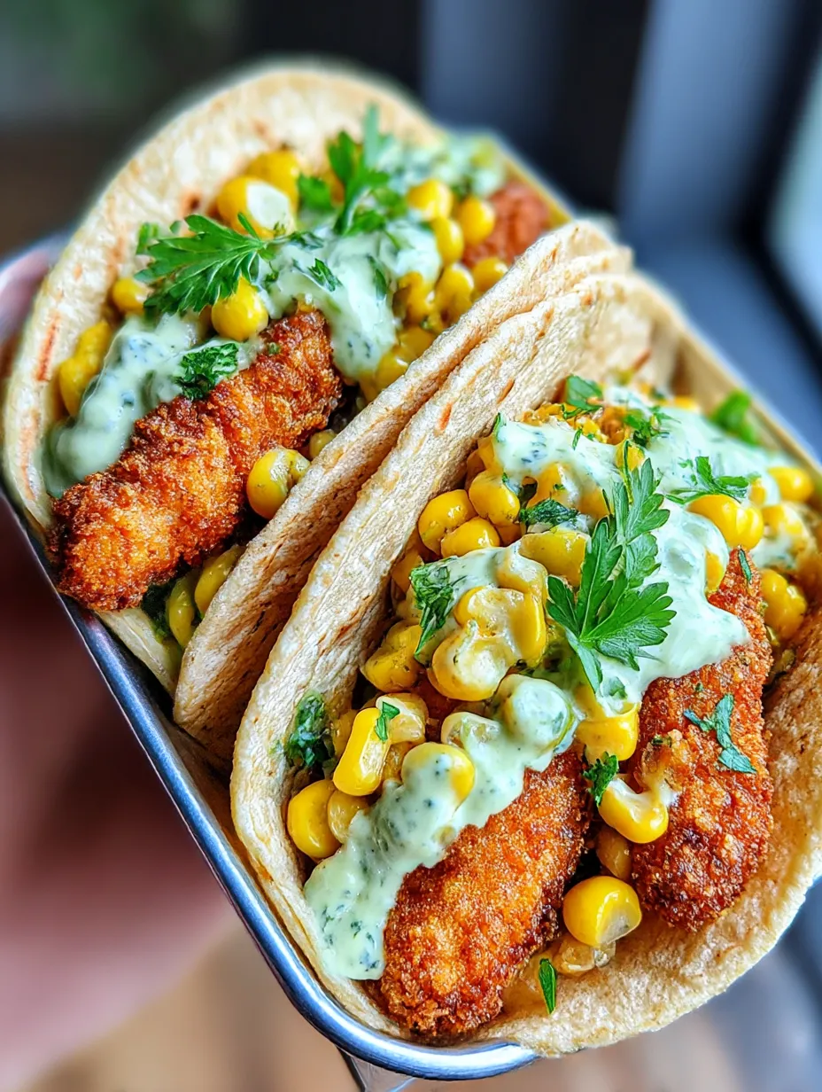 Ein Taco mit Kartoffeln und Fisch.