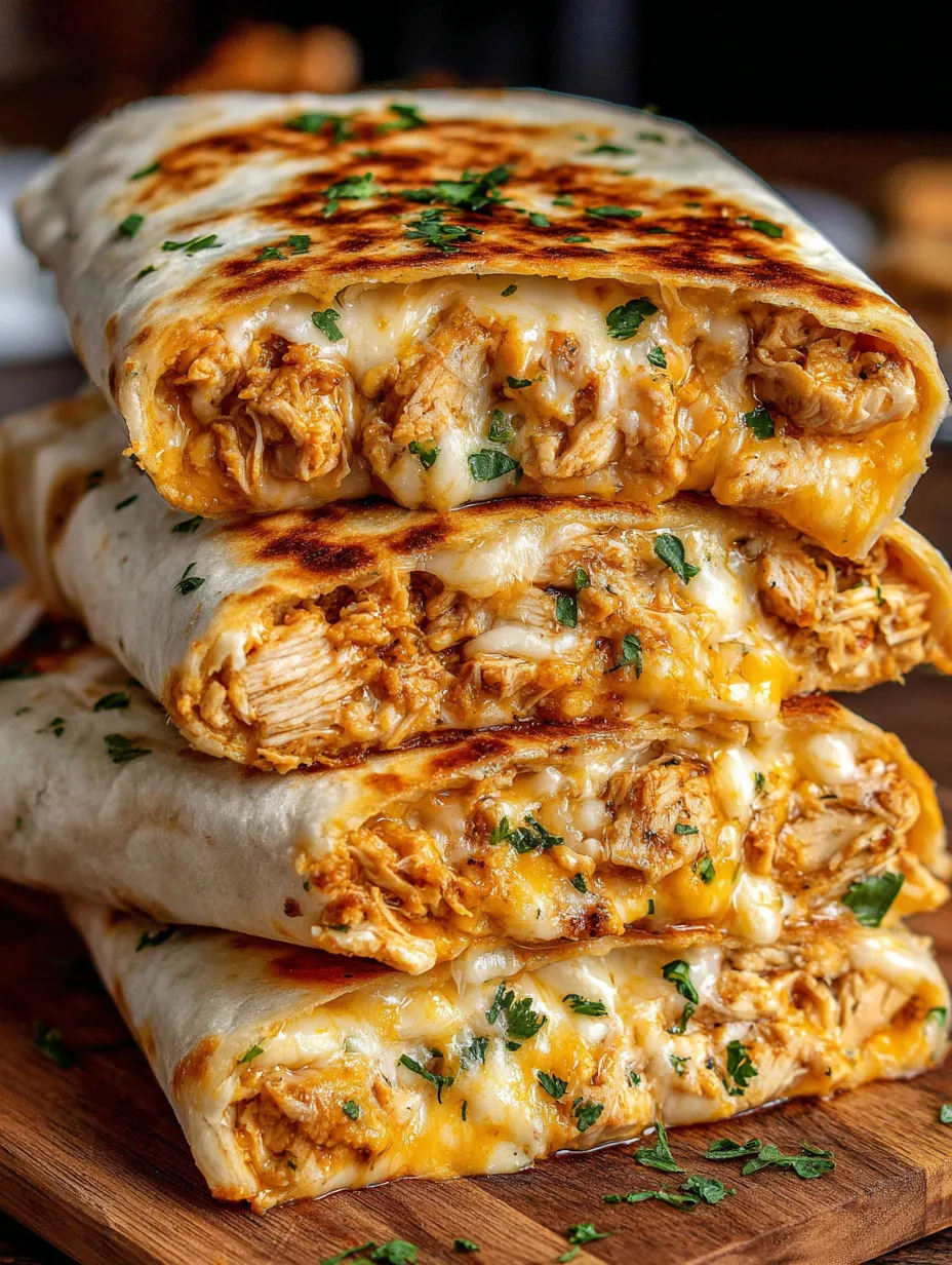 Eine Schicht aus Käse und Sauce auf einer Pita.