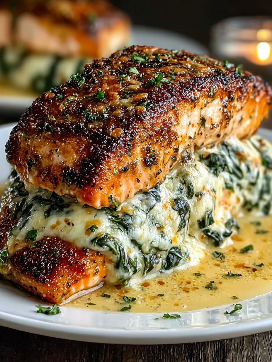 Eine Platte mit Salat und Salmon.