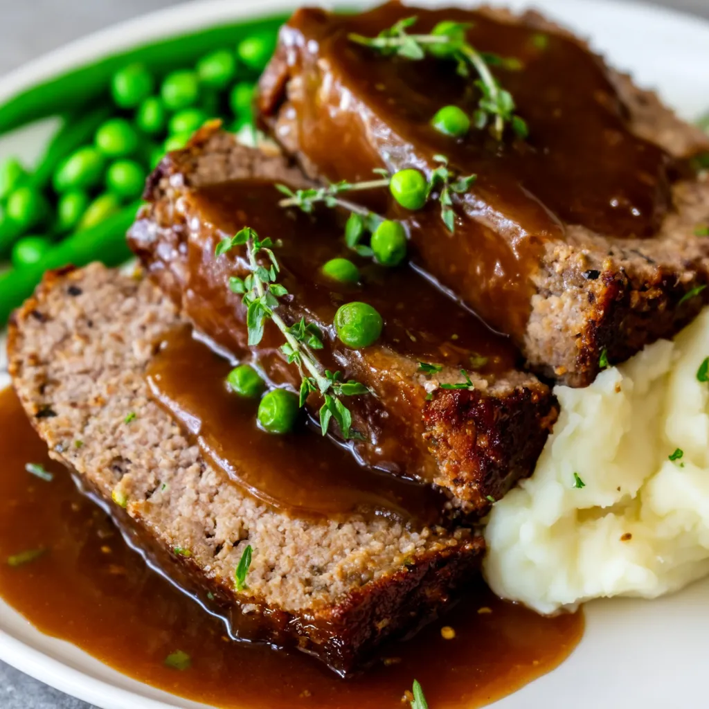 Eine Platte mit Steak, Peas und Kartoffeln.
