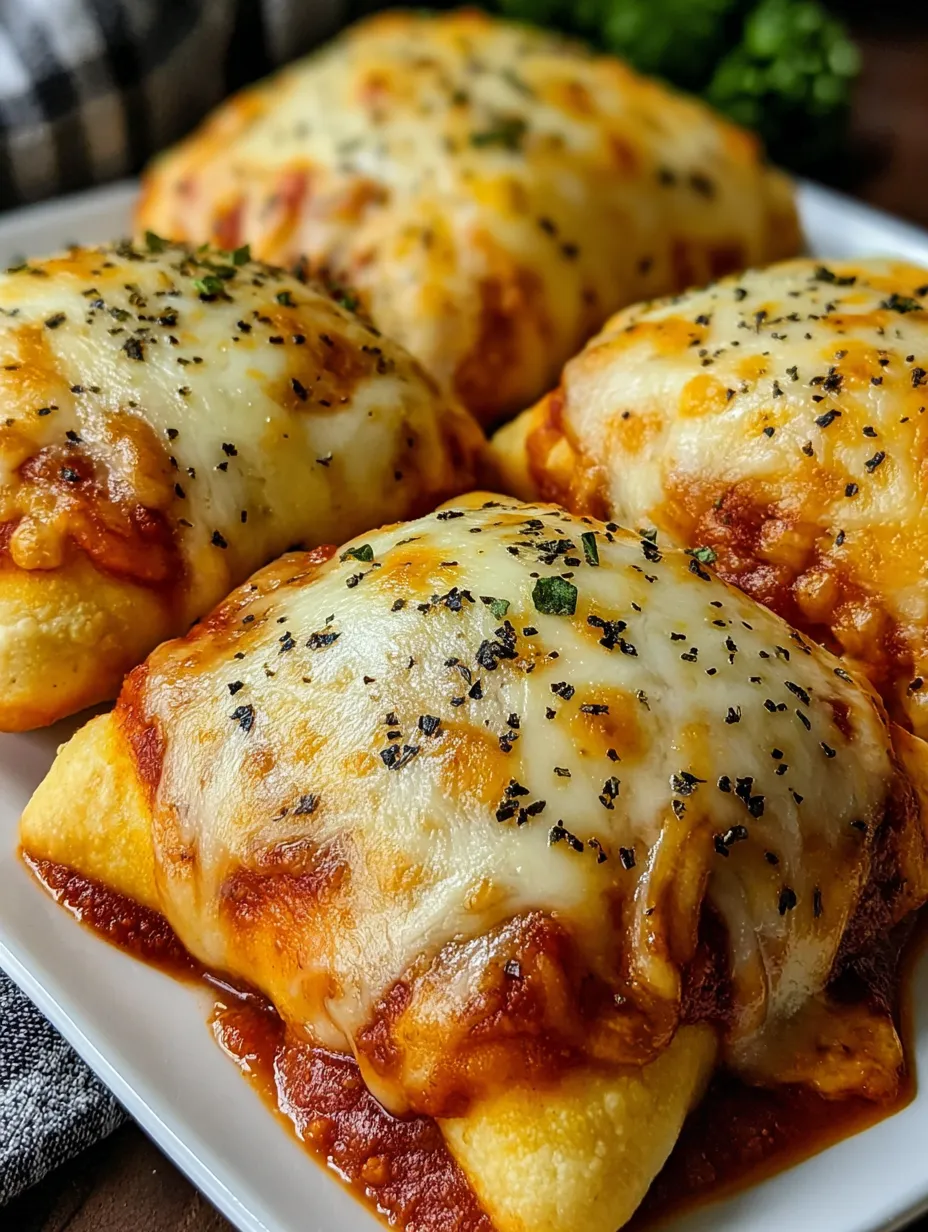 A plate of food with cheese and tomato sauce.