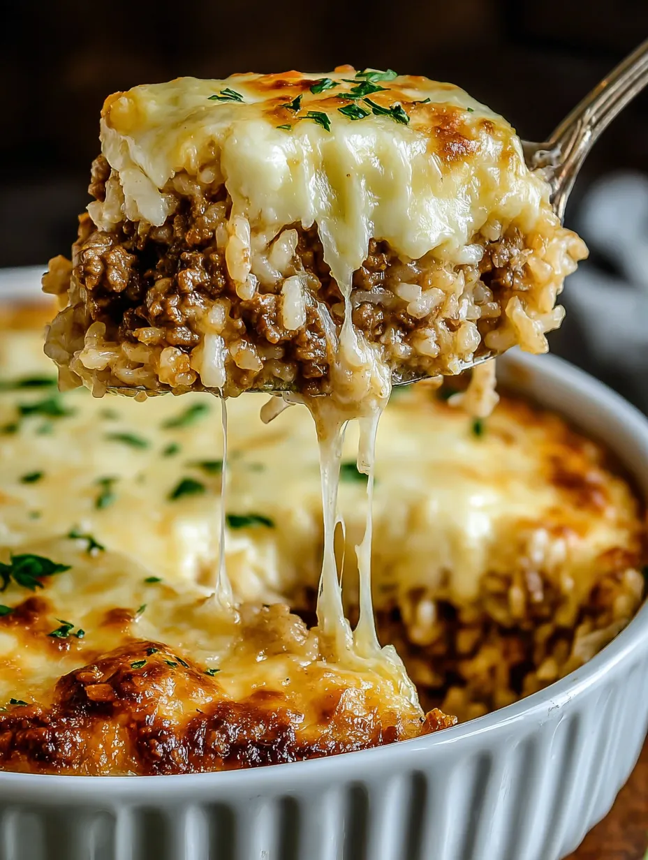 Eine Schüssel mit Rice-Kräutchen und Käse.