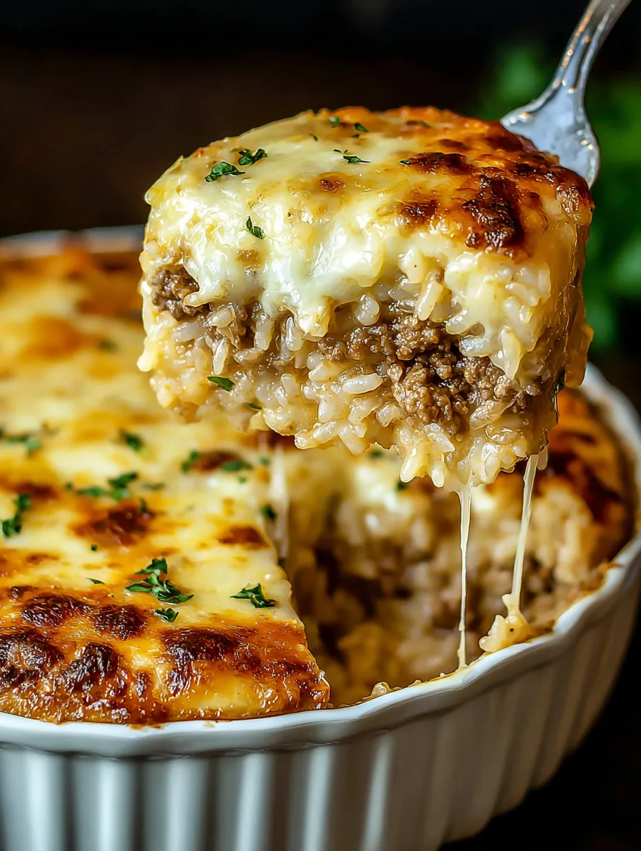 Ein Schälchen mit Rice und Käse, das in ein Schälchen mit Rice und Käse geschälchen wird.