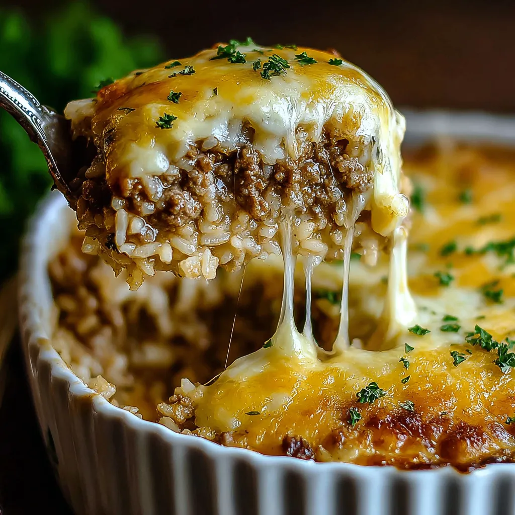 Eine Schüssel mit Rice und Käse.