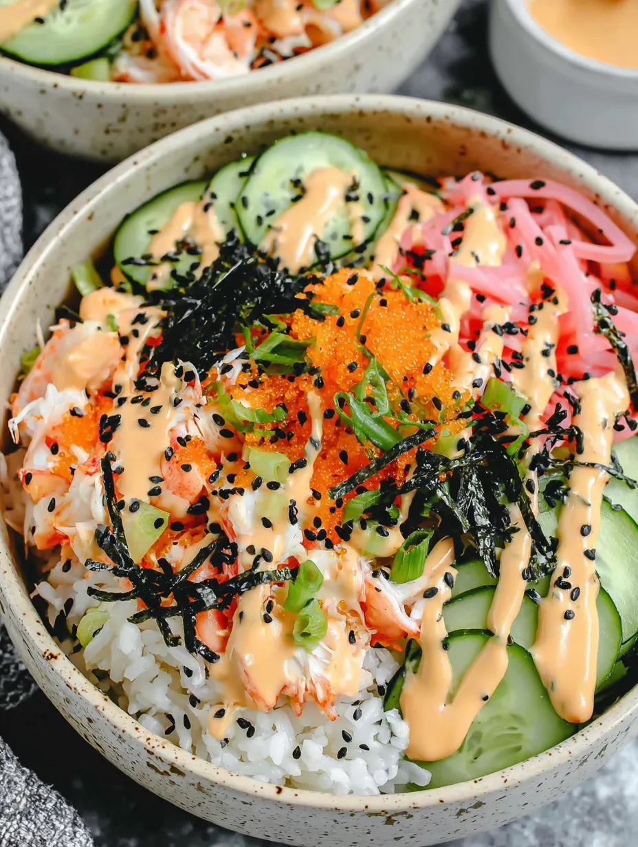 Ein großer, mit Rice und Zucchini gefüllter Wok, der mit einer Sauce aus Soja und Sesam garniert wird.