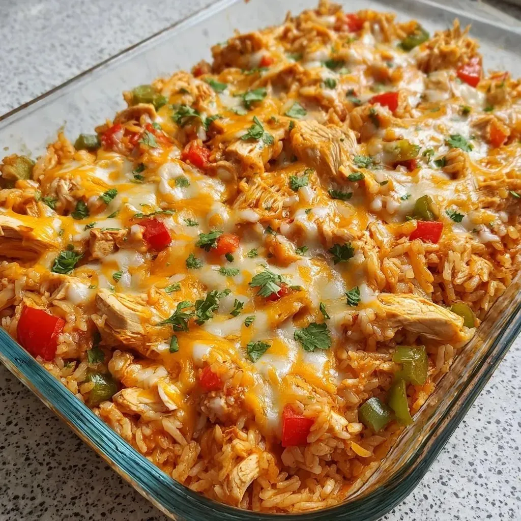 Ein Glas mit Rice-Air-Fleisch-Kräutern und Tomaten.