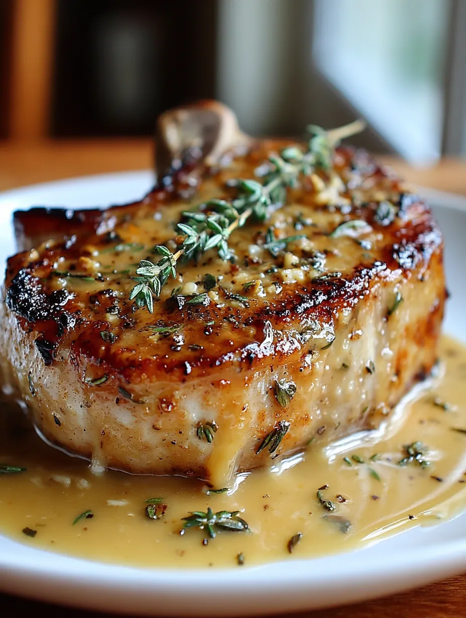 A piece of meat with herbs on it.