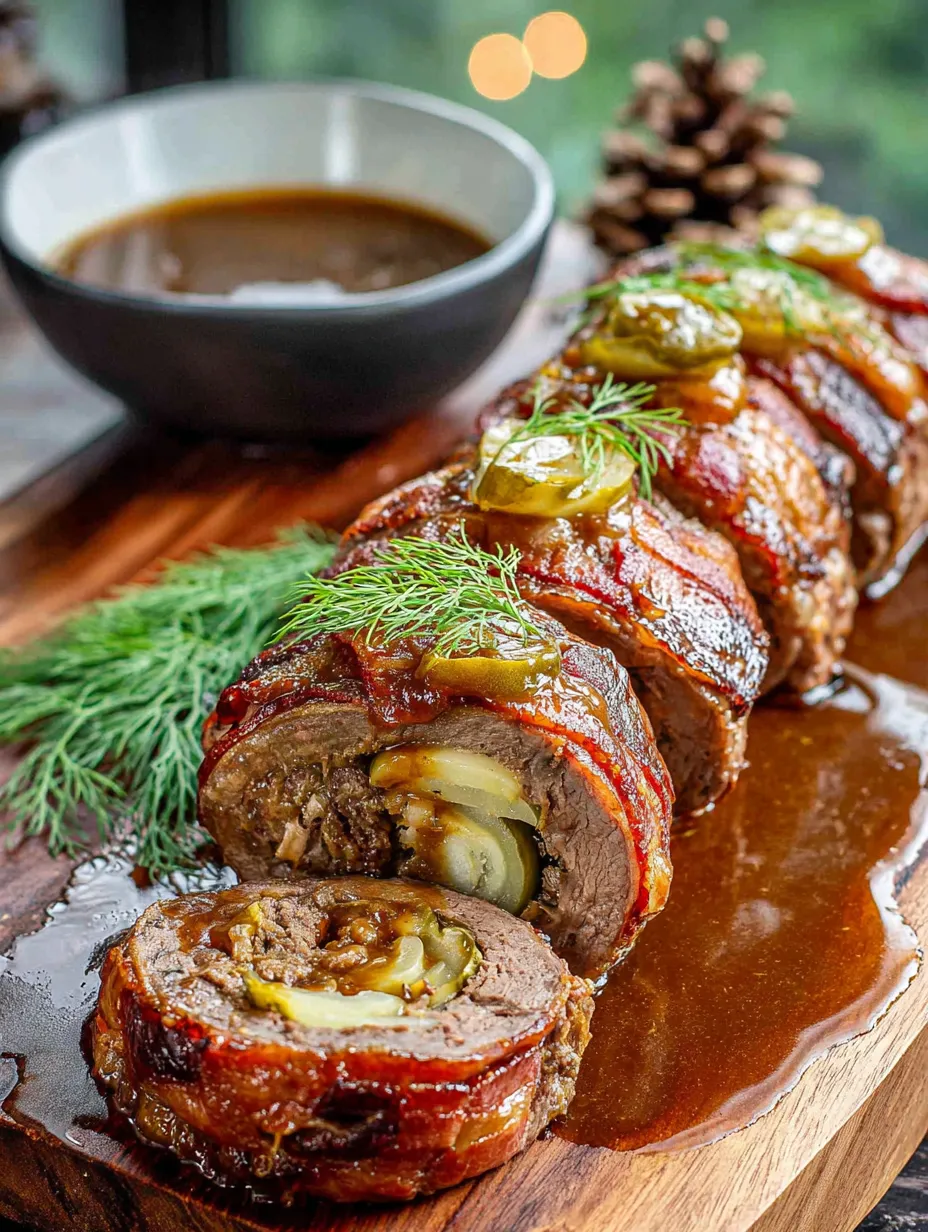 A meat dish with a bowl of sauce next to it.
