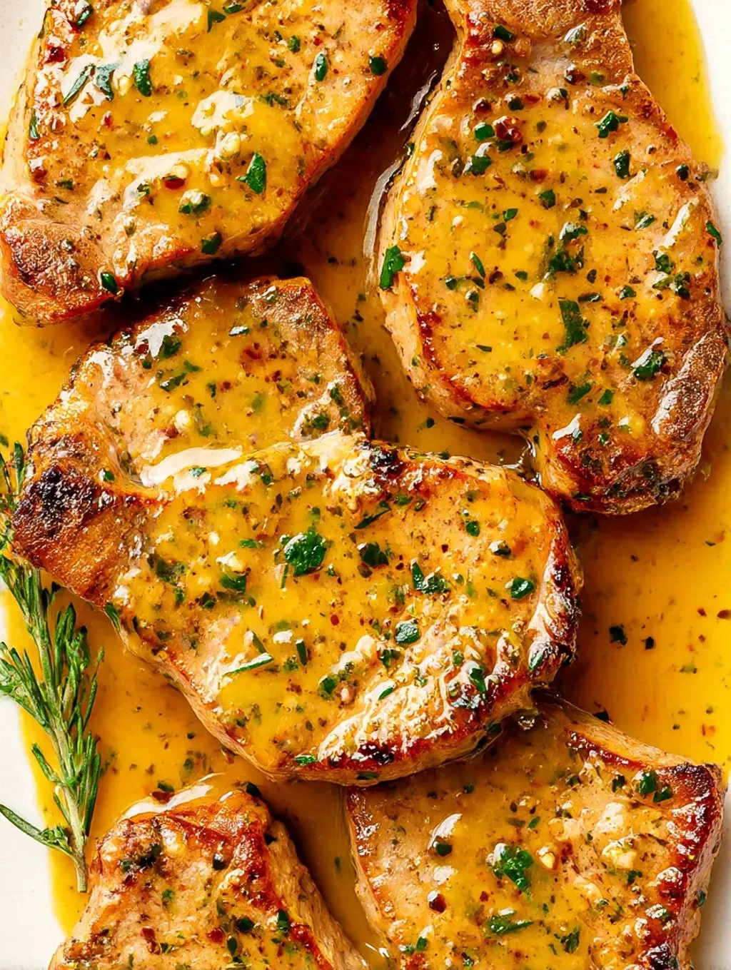Sliced meat with sauce.