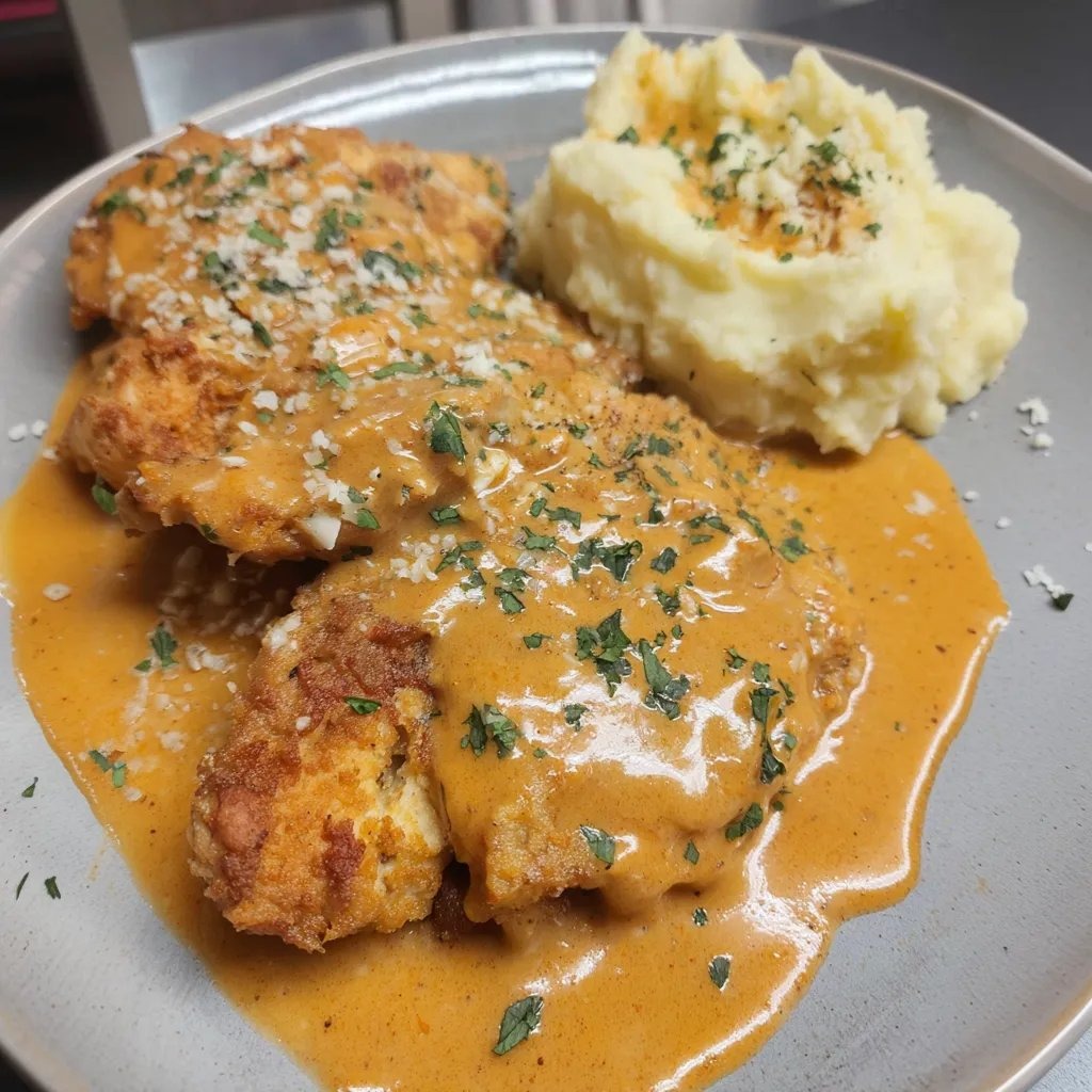Ein Plate mit zwei Portionen von Kichererbsen und Kichererbsen-Suppe.