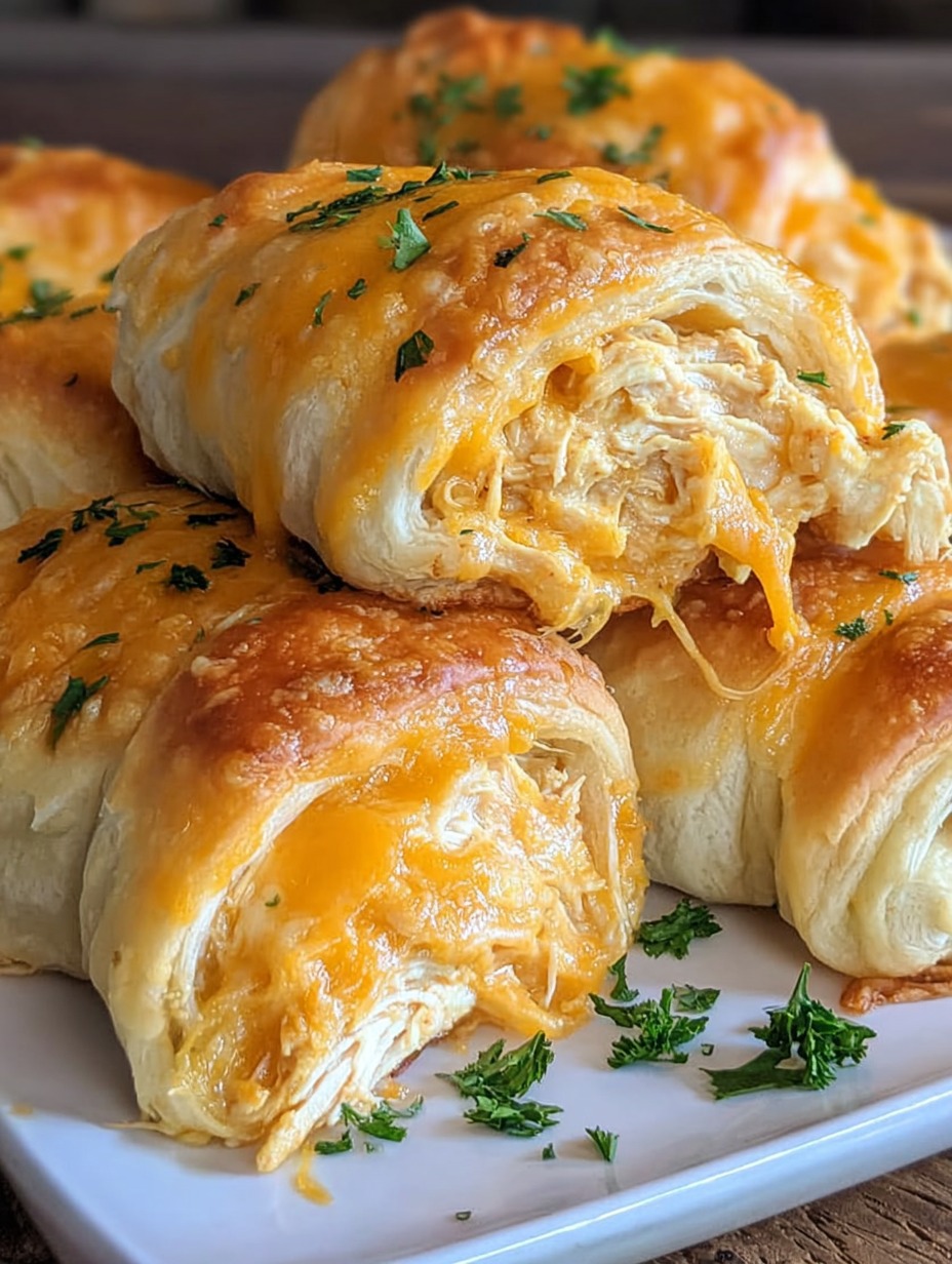 Eine Platte mit frisch zubereiteten Sandwiches, die mit Käse und Zwiebeln garniert sind.