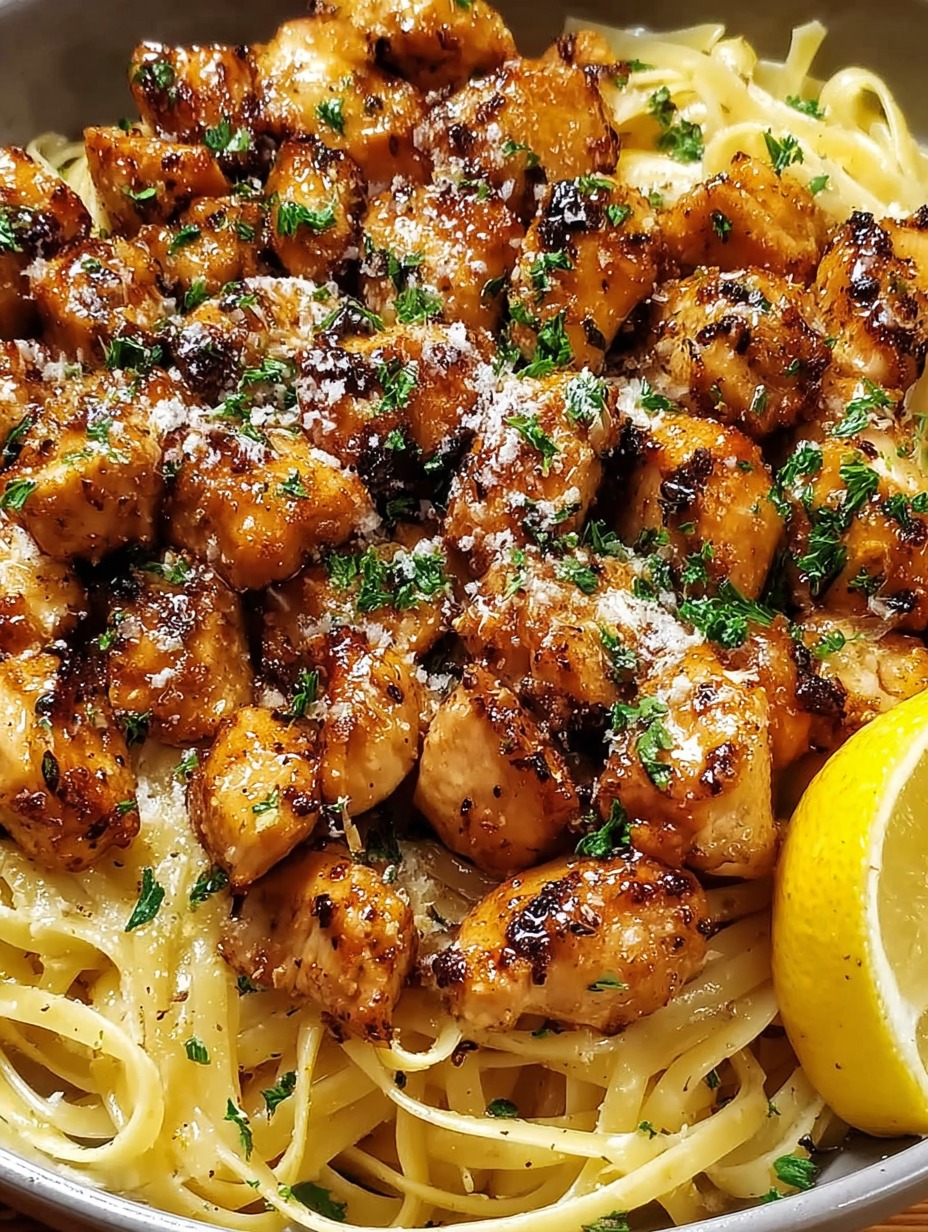 Eine Schüssel mit Pasta und Zwiebeln.