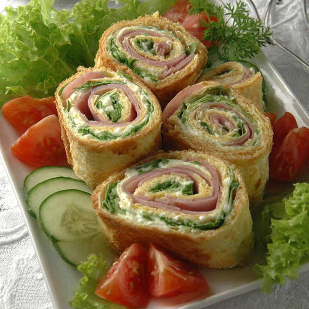 Ein weißer Teller mit einer Kombination aus Sandwiches, Tomaten und Zwiebeln.