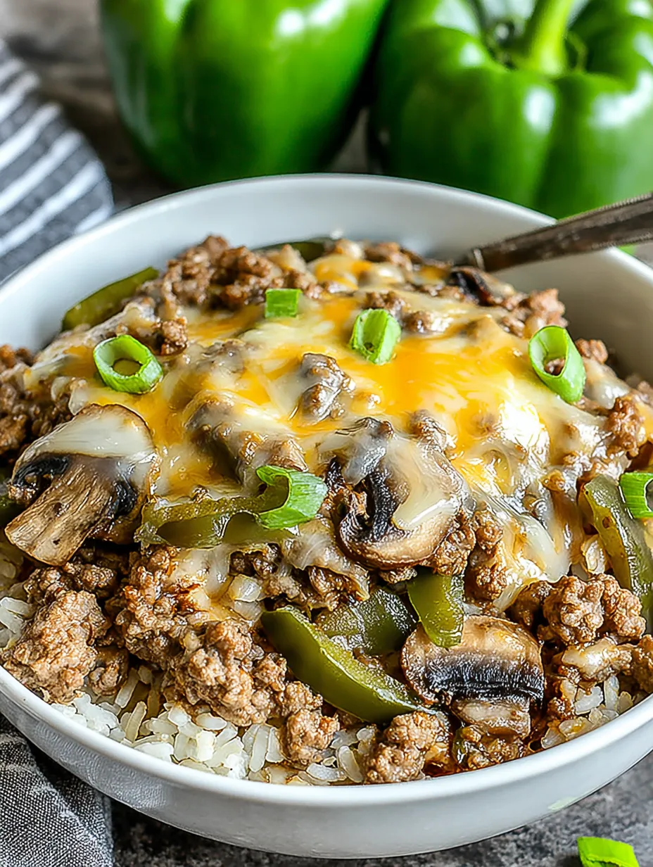 A bowl of food with rice and meat.