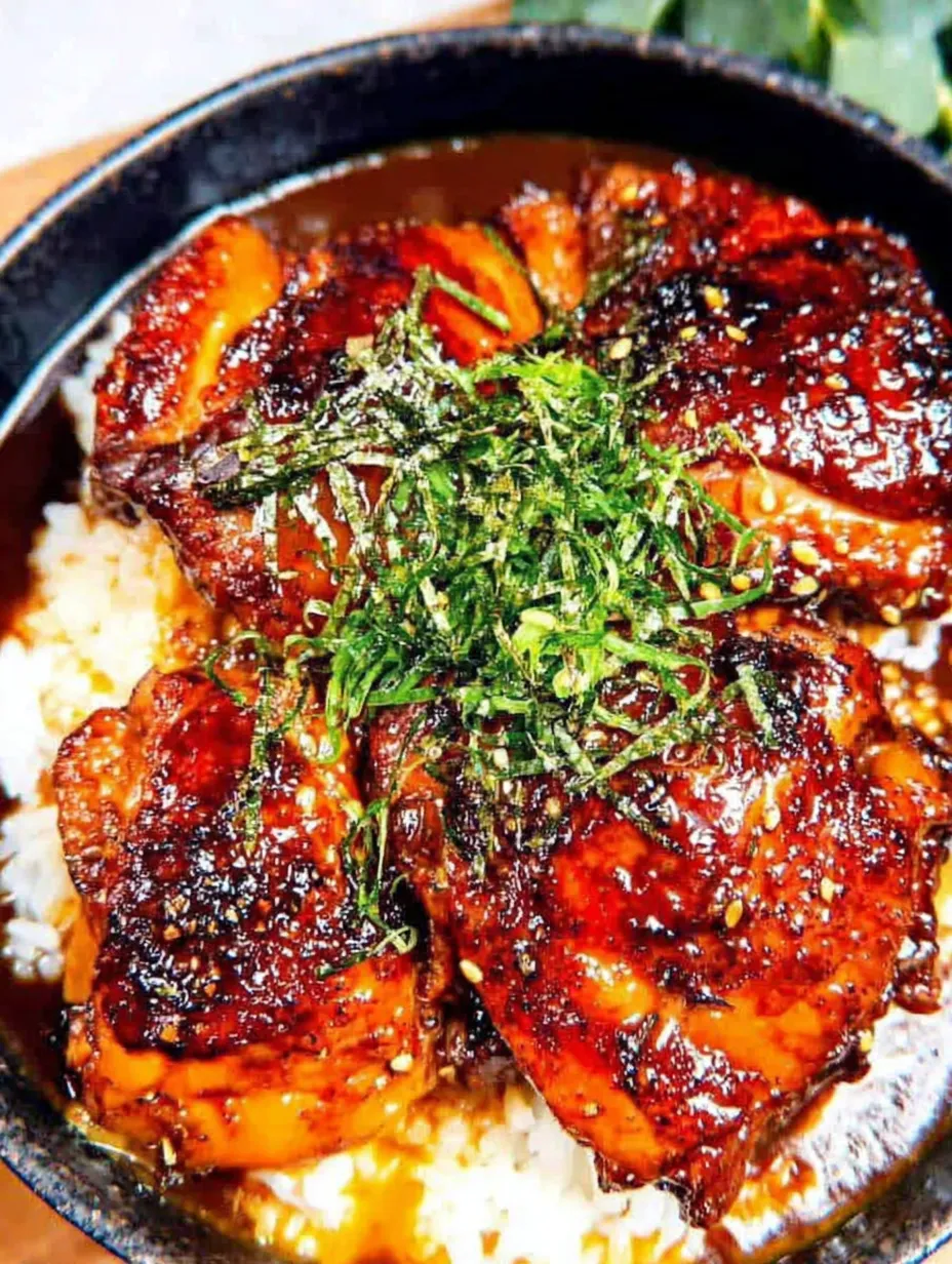 Eine Schüssel mit Rice und grünem Garnis.