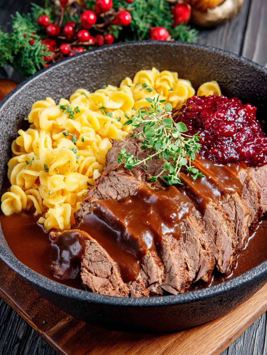Ein Schüssel mit gegrilltem Fleisch, Kartoffeln, Sauerkraut, Zwiebeln und Käse.