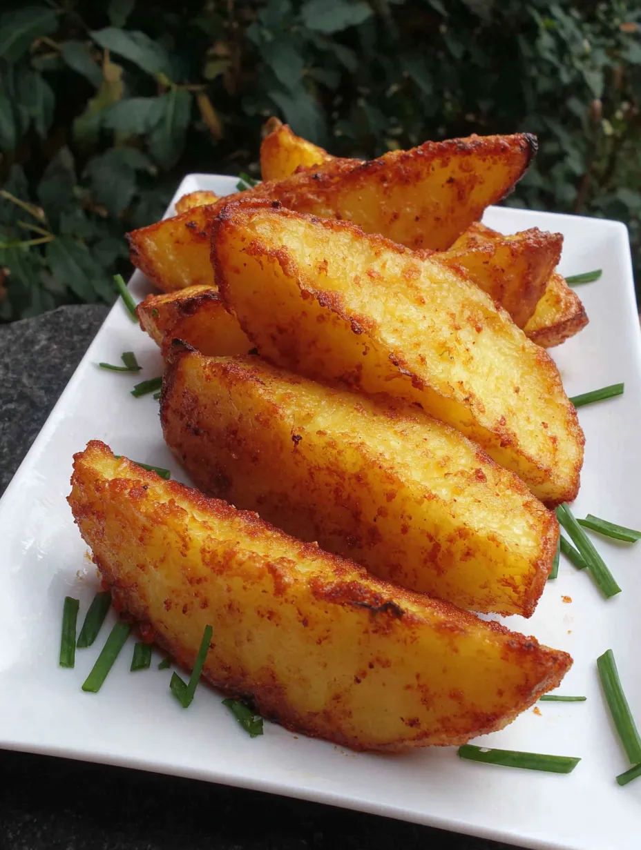 Eine Platte mit frisch zubereiteten Kartoffeln, die in verschiedenen Größen und Formen vorliegen.
