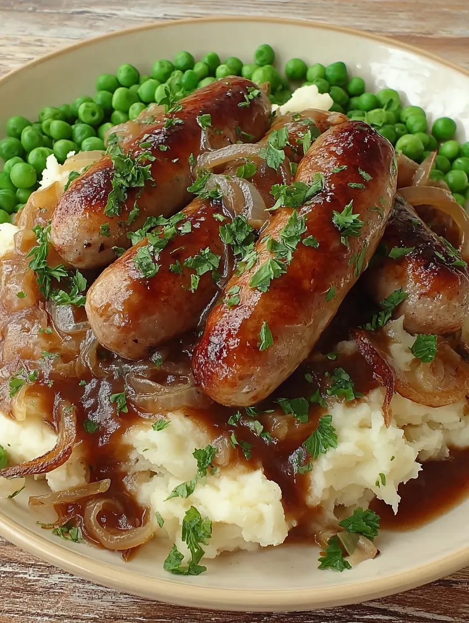 Ein Bild von saurem Fleisch auf Kartoffeln.